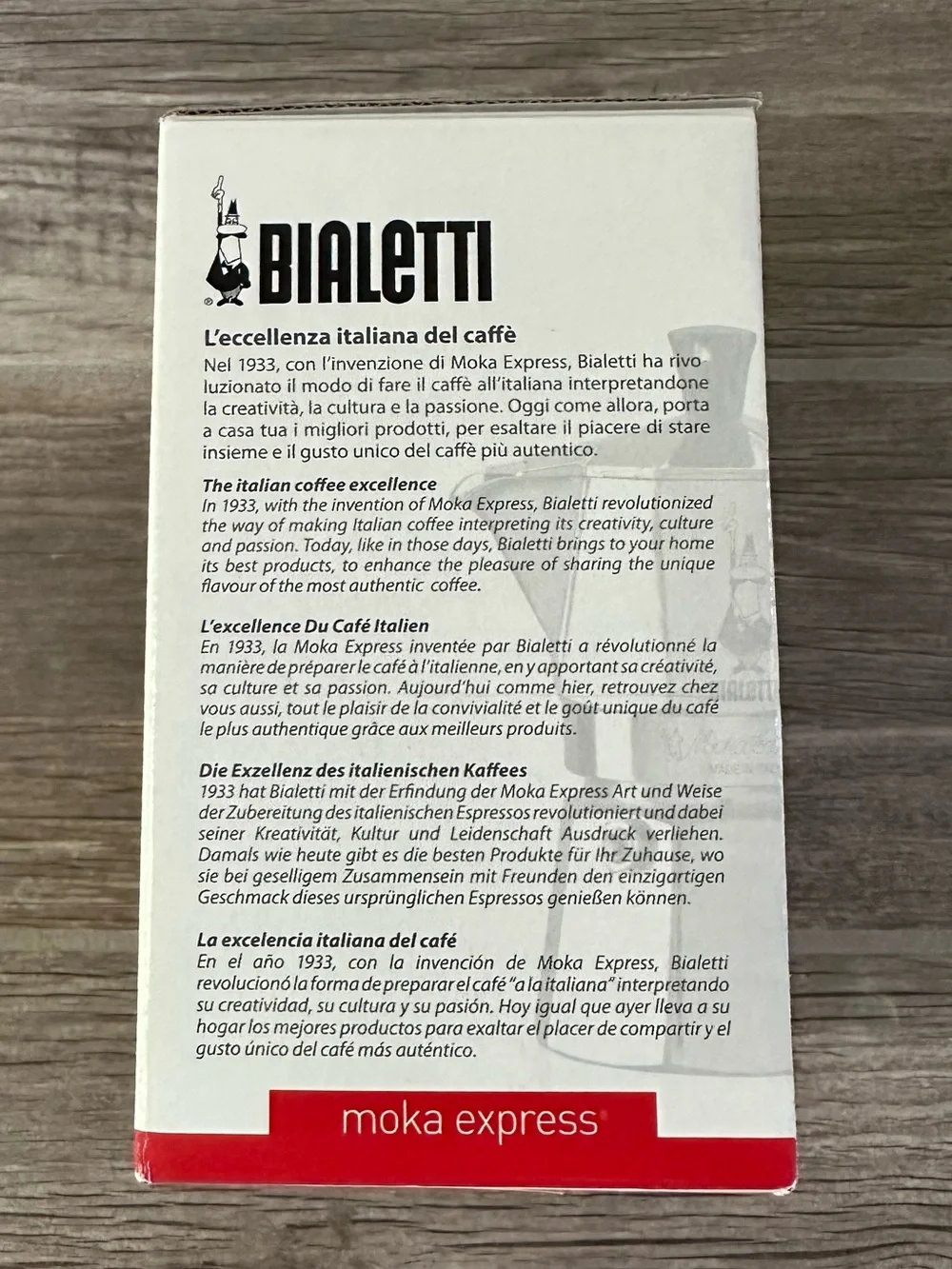 Bialetti Moka Stovetop Espresso Maker
